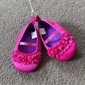 Bright Pink Rising Star Baby Girl Shoe Size 1 (3-6months)